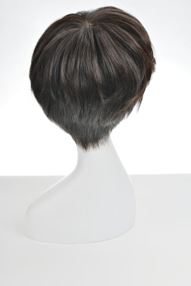 Human Hair Mix Wig Layered Full Wig Natural Cute Wig Fully Hand-Planted Nature Show 09# 