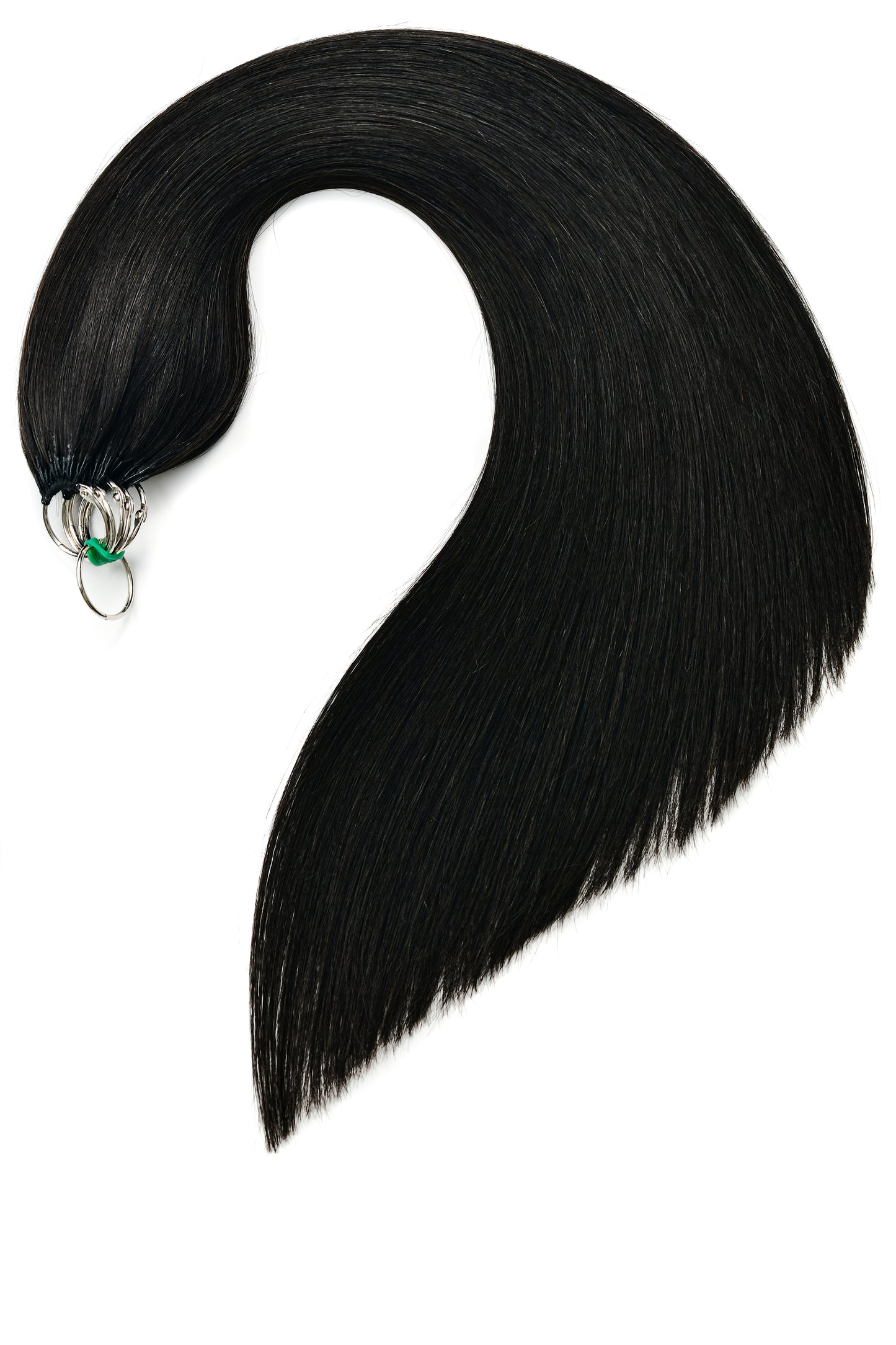 人毛１００％エクステ　編み込み用エクステ　ロング　部分ウィッグ　ポイントウィッグ